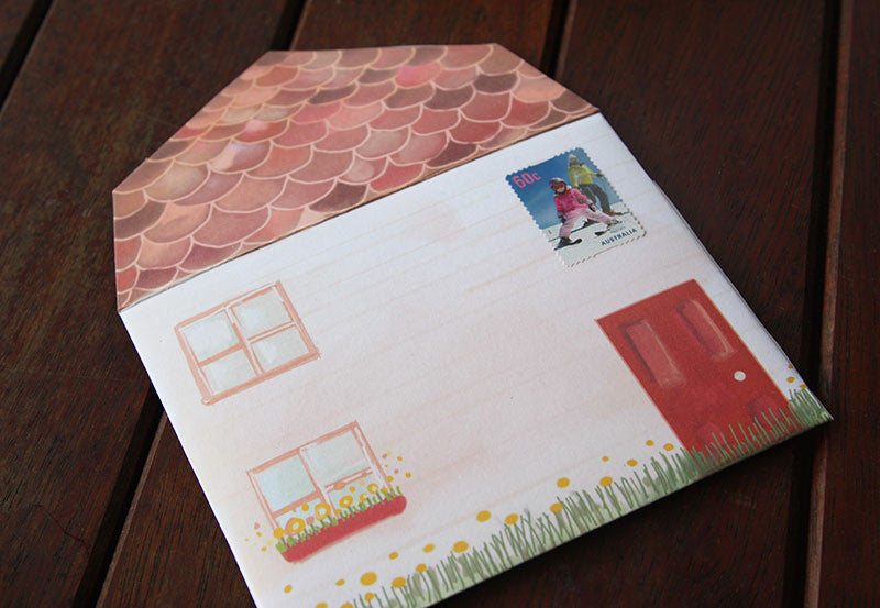 Free Printable: Little house envelope