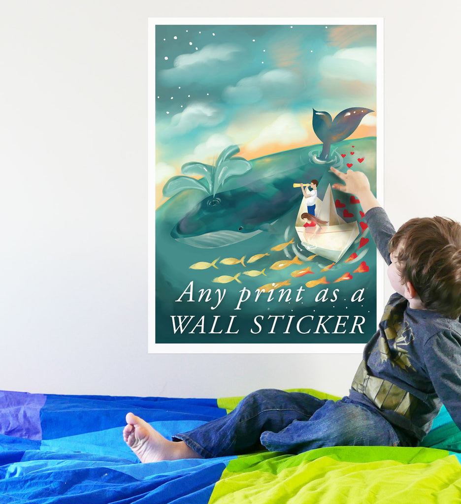 Wall Chart of Your Choice as a WALL STICKER